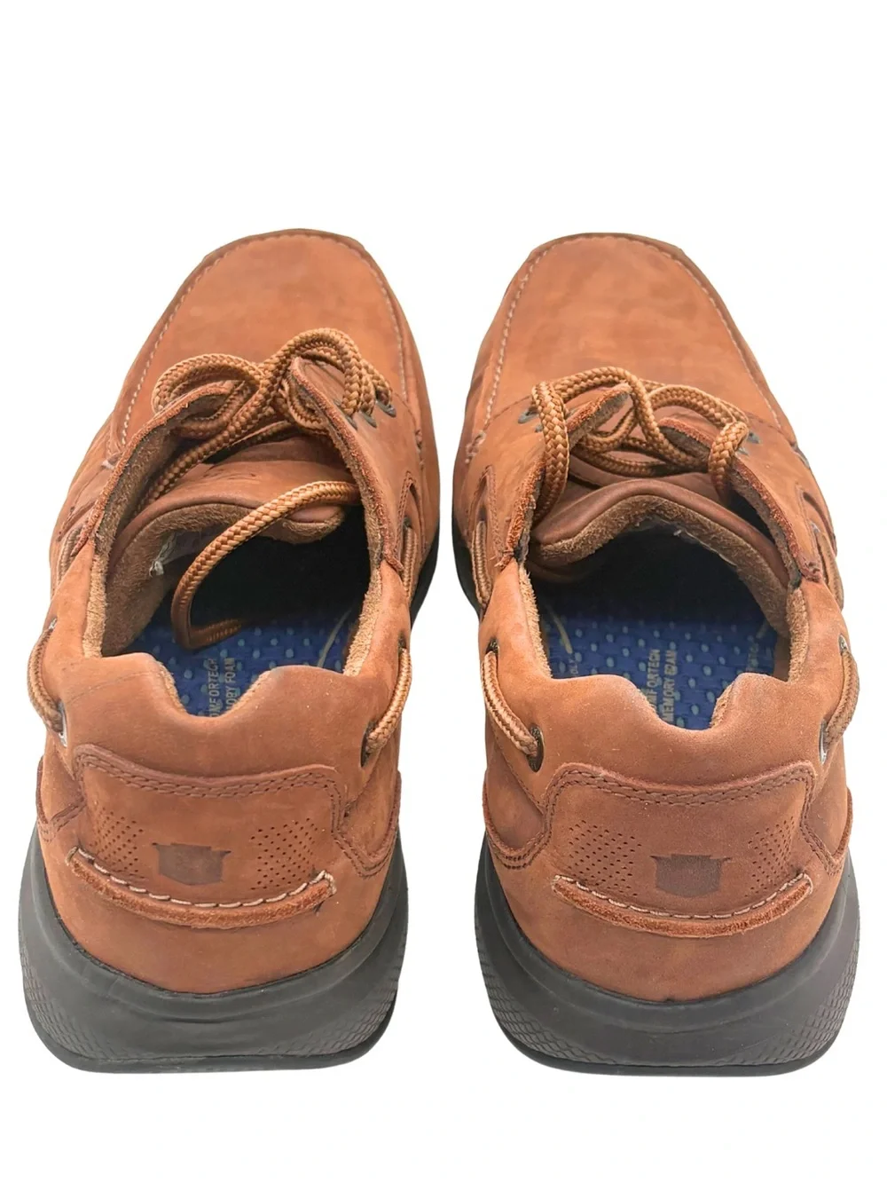 Florsheim Work FS2326 Men’s Brown Leather Comfort Work Shoes Size 12D